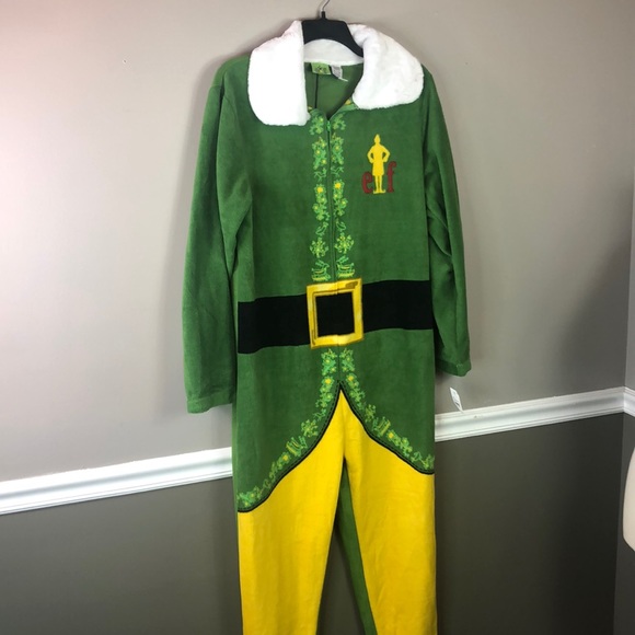 ELF Other - 🎁 NWT Elf L Pajama Christmas Zipper